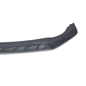 Spoiler a labbro anteriore in fibra di carbonio/FRP per Volkswagen VW <span class=keywords><strong>Golf</strong></span> 6 <span class=keywords><strong>VI</strong></span> MK6 R20 2010-2013 testa paraurti mentoniera - Product Image 3
