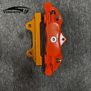 Kit d'étriers de frein surdimensionnés en aluminium <span class=keywords><strong>orange</strong></span> personnalisé 5200 4 pistons pour Honda Innova Jazz Gd Accord Fiat <span class=keywords><strong>500</strong></span> <span class=keywords><strong>Abarth</strong></span> Honda S2000 Infiniti G37 - Product Image 6