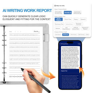 สมุดโน้ตอัจฉริยะพร้อมปากกาอัจฉริยะ AI รุ่นขายดีจากโรงงาน สมุดวาดเขียน AI ประสิทธิภาพสูง สำหรับสำนักงาน ใช้ซ้ำได้ สมุดบันทึก AI ปากกา AI - Product Image 5