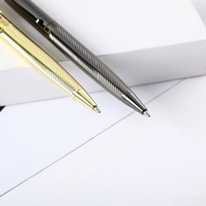 Stylos à bille en métal personnalisés de luxe, avec logo personnalisé, cadeau d'entreprise de marque, stylos exécutifs haut de gamme, rechargeables - Product Image 4