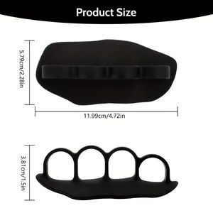 Poignées de musculation, gants d'entraînement, protection flexible des mains pour hommes et femmes, poignées de gymnastique sans doigts, poignées de traction - Product Image 2