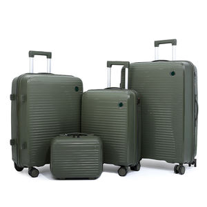 Salida <span class=keywords><strong>de</strong></span> fábrica <span class=keywords><strong>de</strong></span> viaje 13 20 24 28 pulgadas PP 4 piezas personalizado buen juego <span class=keywords><strong>de</strong></span> equipaje <span class=keywords><strong>de</strong></span> viaje - Product Image 4