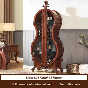 خزانة صلبة على الطراز الأوروبي والأمريكية عرض سيلو الإبداعي لزينة التخزين - Product Image 6