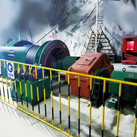 Treuil minier antidéflagrant JTP(B) 4,5T/838m pour levage de personnel et de matériel dans les mines souterraines de charbon/cuivre