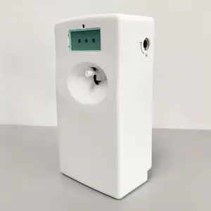 Desodorante Digital automático montado en la pared de 300ml, batería AA, dispensador de difusor de fragancia recargable, ambientador