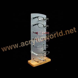 Clear Acrylic Retail Eyewear Display Stand Sunglasses and Eyeglasses Countertop <b>Rack</b> - Product Image 4