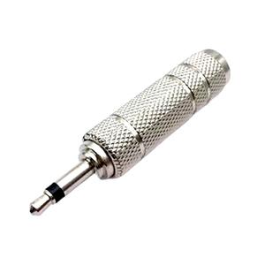 Adaptador de audio mono, conector macho de 3,5 mm a hembra de 6,5 mm, conector metálico para guitarra, piano, instrumentos musicales - Product Image 4