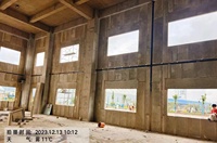 Système de production de panneaux muraux en béton préfabriqué, équipement de construction pour extrusion de dalles alvéolaires pleines et creuses