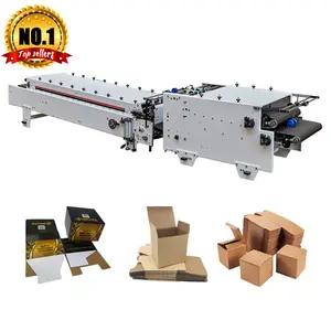 Máquina para fabricar cajas de pizza de papel impreso, maquinaria para cajas corrugadas de Alemania