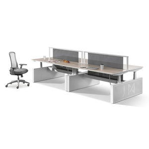 Escritorio de Oficina con Altura Ajustable Inalámbrica y Control Remoto, Personalizable, con Juego de Mesa y Silla - Product Image 2