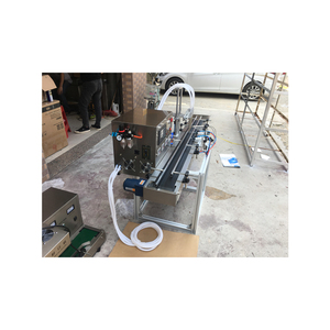 Machine de remplissage automatique de liquides moussants par le bas pour convoyeur de bureau, 4 buses, pour détergent et fluides - Product Image 3