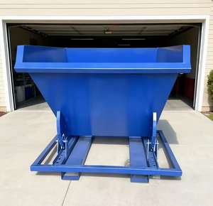 חדש 2 מלגזה מלקיזה פח פח פח אשפה לדלג עבור מסעדה קמעונאית - Product Image 3