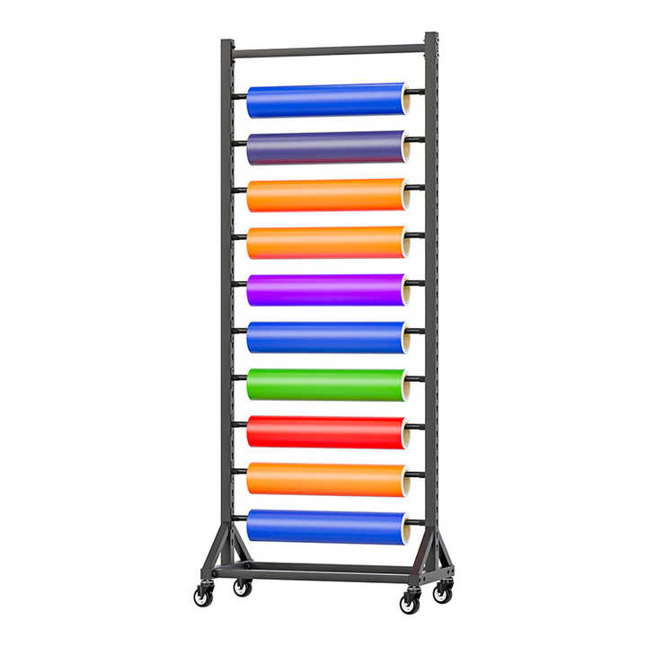 Mingtang Metal Fabric Roll Display Stands - Customize Size & Color