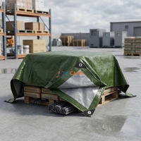 Bâche de protection imperméable et renforcée anti-poussière en PE 4x5m pour équipement extérieur