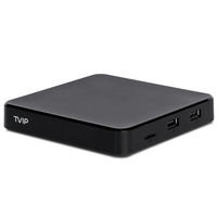 TVIP605se S905X 1G 8G Boîtier TV Linux Amlogic S905X Lecteur multimédia Boîtier de streaming Android OTT Décodeur TV Support Protal TVIP605 SE