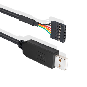 <span class=keywords><strong>FTDI</strong></span> <span class=keywords><strong>USB</strong></span> Để <span class=keywords><strong>TTL</strong></span> Nối Tiếp 5V Bộ Chuyển Đổi Cáp 6 Pin 0.1 Inch Pitch Nữ Ổ Cắm Tiêu Đề UART IC FT232RL chip Windows 10 8 7 Linux MAC - Product Image 6