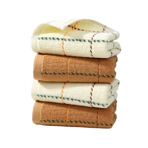 Toallas de algodón jacquard 35x75cm a rayas, absorbentes, suaves para la piel, para regalo y uso diario. - Product Image 5