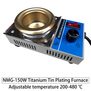 Horno de Fusión de Soldadura con Rango de Temperatura Ajustable, con Recubrimiento de Titanio, Potencia de 350W, Olla de Fusión de Estaño para Soldadura Electrónica - Product Image 3