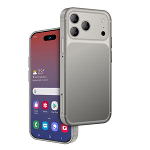 Venta transfronteriza caliente 17 Pro Max External Single Mini Android Smartphone Case Compatible con <span class=keywords><strong>3G</strong></span> Dual Network Google Application Armor - Product Image 1
