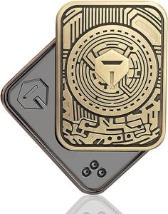 Three-Body <b>Pop</b> Coin Poker AK <b>Push</b> Card PPB Durable Metal Decompression Toy for Hand Pushing Coins Fidget Spinners Product - Product Image 1