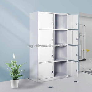 Modern <strong>Design</strong> Metal <strong>Filing</strong> Cabinets 8 Door <strong>Lockers</strong> Wholesale Gym School - Product Image 6
