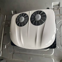Aire Acondicionado de Techo de Alta Calidad de 12V para Autocaravanas, Camiones y Caravanas, Unidad de Estacionamiento Automático con Inversor