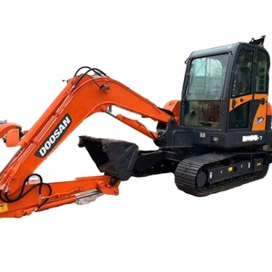 รถขุดขนาดเล็ก Doosan DH60-7 มือสอง 6 ตัน เครื่องยนต์เงียบ พร้อมห้องโดยสาร ริปเปอร์ ขายดี - Product Image 1