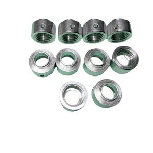 Ouliya <b>Nuts</b> M10x1.5mm Threaded Metal Insert <b>Nuts</b> For Lighting Hardware Parts - Product Image 1