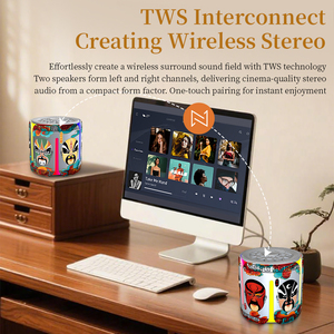 Altoparlante Bluetooth Ispirato allo Zen 2026: Con Maschera Girevole in Metallo Ispirata all'<span class=keywords><strong>Opera</strong></span> di Pechino, Funziona anche come <span class=keywords><strong>Mini</strong></span> Regalo Wireless Antistress - Product Image 5