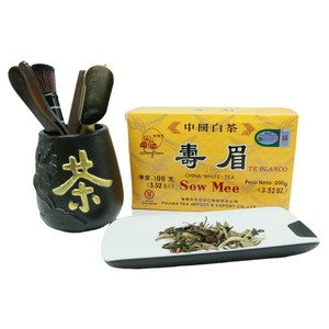FC03 5103 Precio de Fábrica al por Mayor Negociable Té de Hoja de Cha 100g Té Blanco Chino Sow <span class=keywords><strong>Mee</strong></span> Fujian Proveedor de Té de Alta Calidad en Oferta - Product Image 3