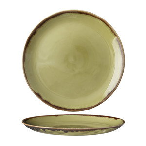 Plato de Cena Verde Dudson Harvest, Decorado a Mano, Cerámica, 26 cm, Suministros para Hostelería, Vajilla al por Mayor - Product Image 1