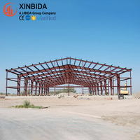 Bâtiments en acier pour fermes d'élevage de bovins, abris pour chèvres, conception de hangars préfabriqués, garage préfabriqué