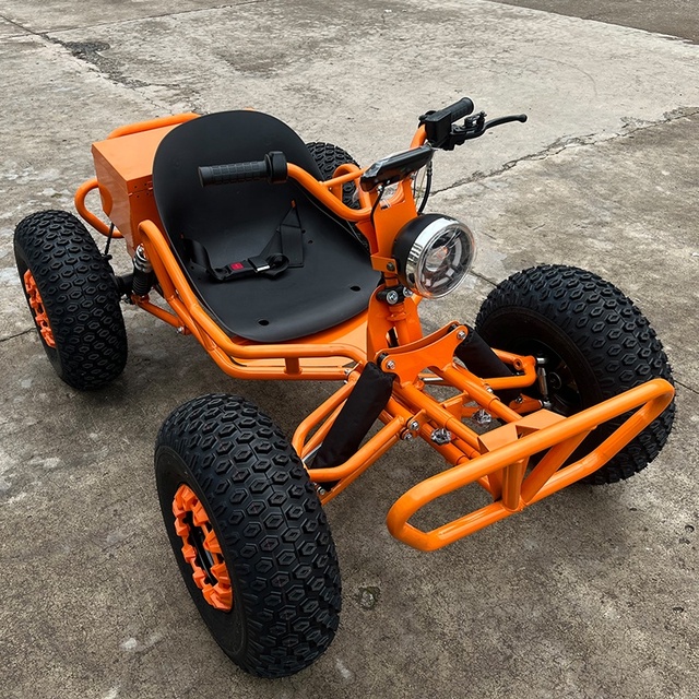 Hot Selling 48V 1000W Electric Quad Bike for Adults 48V 1000W Hydraulic Brake  Off-Road Go-Kart