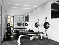 Solutions de construction modulaires préfabriquées de luxe respirantes et portables pour salle de sport extérieure, conteneur de jardin, maison conteneur à vendre