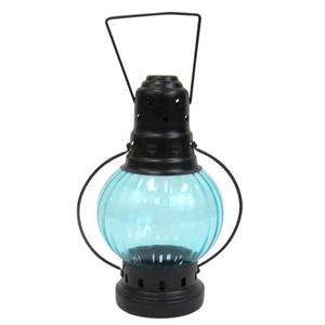 Bajo MOQ hecho a mano antiguo hierro vela linterna redondo Color vidrio personalizado disponible Fabricante Mayorista - Product Image 1