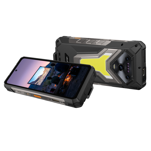 New Mobile Ulefone Armor 34 Pro 6.95 Inch 25500mAh Big Battery 16GB+512GB Built-in Projector NFC Rugged Phone 5G Smartphone