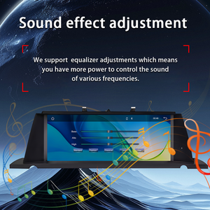 LELV 10,25 pouces GPS de voiture Linux pour BMW Série 5 F07 2010-2017 Carplay Navigation HeadUnit Lecteur multimédia <span class=keywords><strong>Enregistreur</strong></span> de bande - Product Image 2