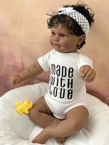 เรซิ่น 24 แพลทิโน่จีนหนักภายใต้เนน่าน่าเกลียดเปียก Precio ชิ้นส่วนสมบูรณ์ P 100 ดูตุ๊กตา Reborn จริง - Product Image 3