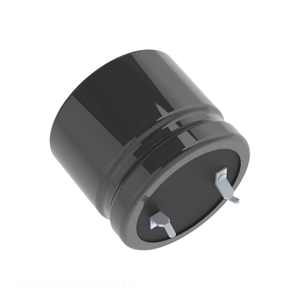 ตัวเก็บประจุแบบมีรูสำหรับ LGJ2D101MELY15สารส้ม100 uF 20% 200V Snap TH 100 uF - Product Image 1