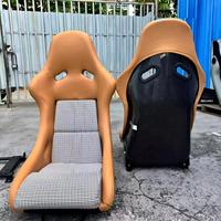 Sièges baquets de course en fibre de carbone avec motif pied-de-poule pour BMW M3 E30 E36 E46 E90 E92 E93 F30 F80 G20 G80