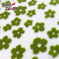 Kingcason Fabricant Grossiste Tissus Polaires Arctiques 100% Polyester Double Face à Imprimé Floral pour Couvertures et Plaids