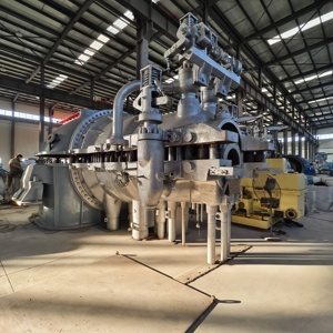 Конденсационные паротурбинные установки для выработки электроэнергии 0.3МВт-50МВт: Экологичная тепловая электростанция с насосом и ПЛК - Product Image 1