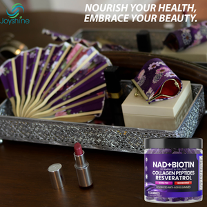 OEM özel etiket NAD + Biotin Gummies | Kollajen peptidleri resvervitamin l vitamini K2 D3 çinko - Product Image 3