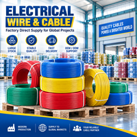 Fil électrique en cuivre pur BV isolé en PVC de haute qualité pour la construction domestique générale, câble d'alimentation