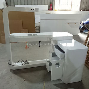 Manicura Mesa Muebles Lámpara Cuadrada Portátil Individual <span class=keywords><strong>Boutique</strong></span> Estilo - Product Image 6