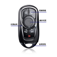 Clés intelligentes de remplacement GL8 pour véhicules, 5/6 boutons, puce 4A, télécommande de voiture 433,92 MHz, fabricant