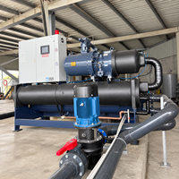 Refroidisseur à vis de 100 kW à 500 kW avec contrôle PLC pour machine de moulage par injection