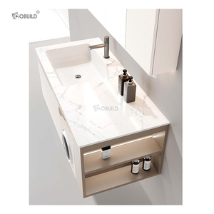 Armoire moderne en bois résistant à l'eau Offre Spéciale miroir mural LED pour salle de bain pour hôtel ou appartement-pour lavabo - Product Image 4