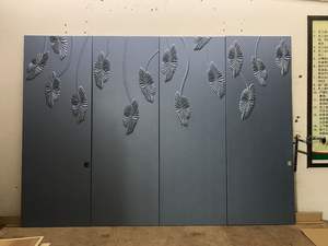 PU-Wand dekorationen im modernen Stil Klassische Wand kunst aus China Wasserdichte, feuerfeste, feuchtigkeit beständige Wand paneele und-bretter - Product Image 3