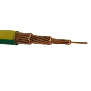 High Quality 450/750V PVC Insulation Stranded 10mm Copper Rigid House Building Electrical Wire